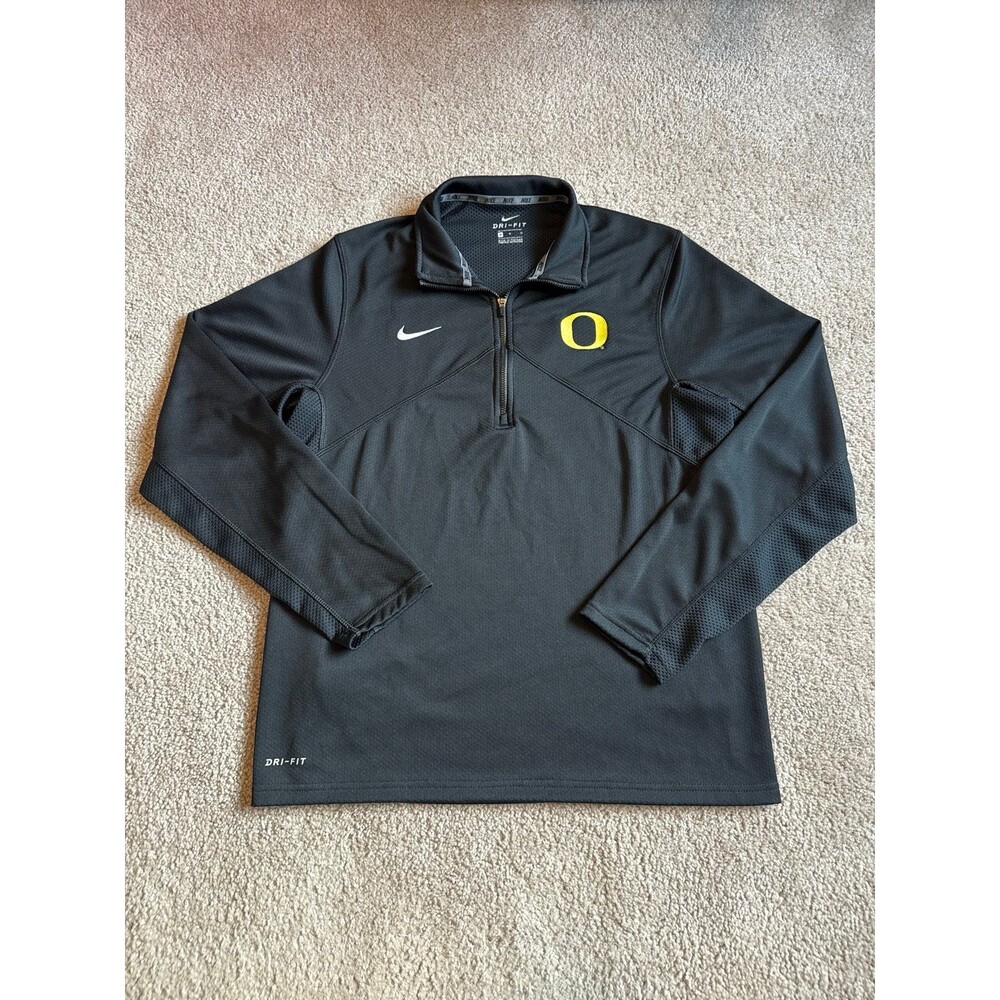 Oregon Ducks Nike Men’s Dri-Fit 1/4 Zip Pullover Size Medium